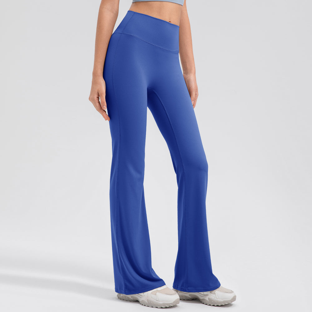 Seamless & Sculpted Comfort High-Waist Flared Leggings