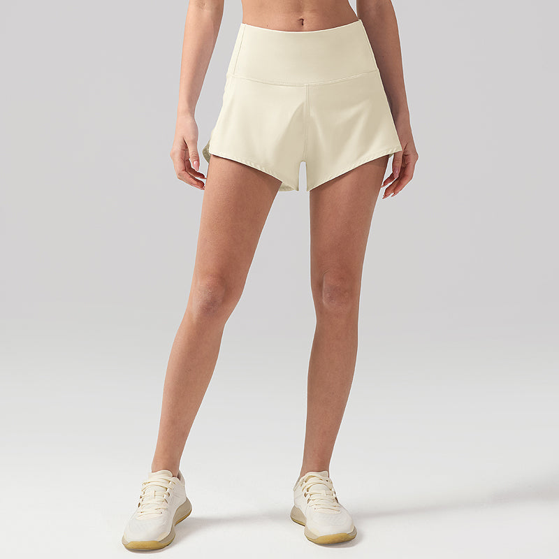 Effortless Lightweight Running Shorts with Zip Pocket
