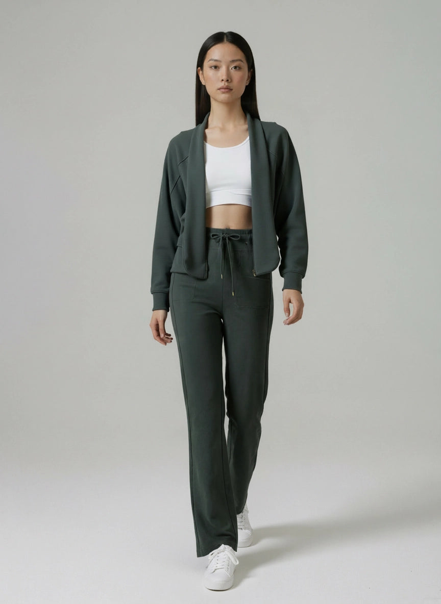 The Aura Washed Air-layer Loose Yoga Pants