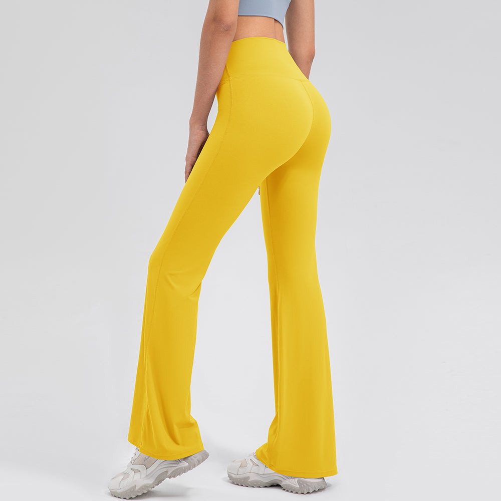 Seamless & Sculpted Comfort High-Waist Flared Leggings