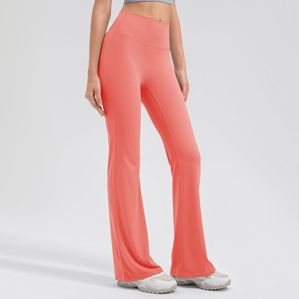 Seamless & Sculpted Comfort High-Waist Flared Leggings