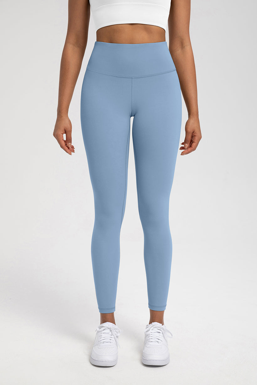 High-Waist Seamless Lycra Leggings for Yoga & Pilates