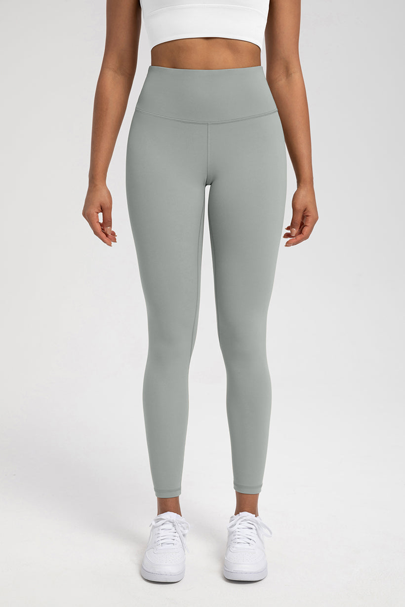 High-Waist Seamless Lycra Leggings for Yoga & Pilates