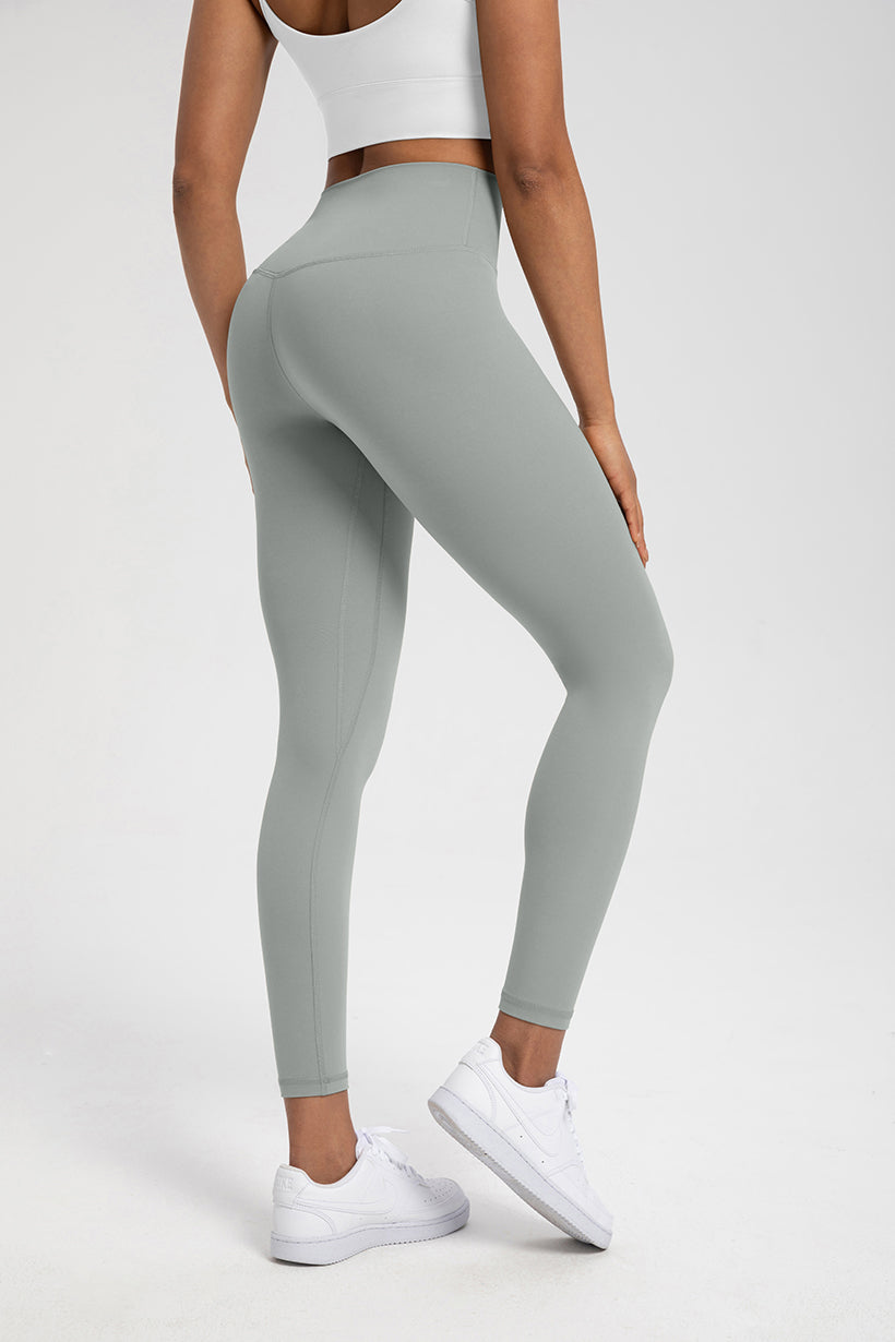 High-Waist Seamless Lycra Leggings for Yoga & Pilates