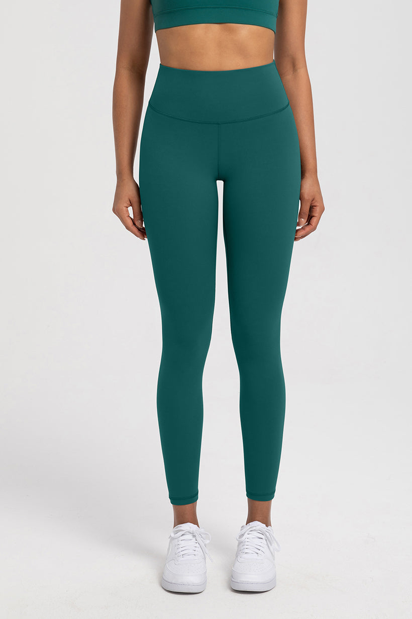 High-Waist Seamless Lycra Leggings for Yoga & Pilates
