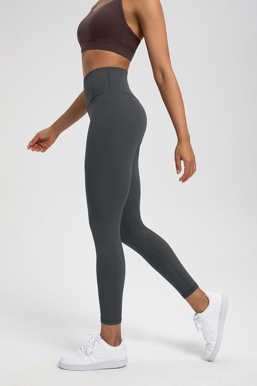High-Waist Seamless Lycra Leggings for Yoga & Pilates