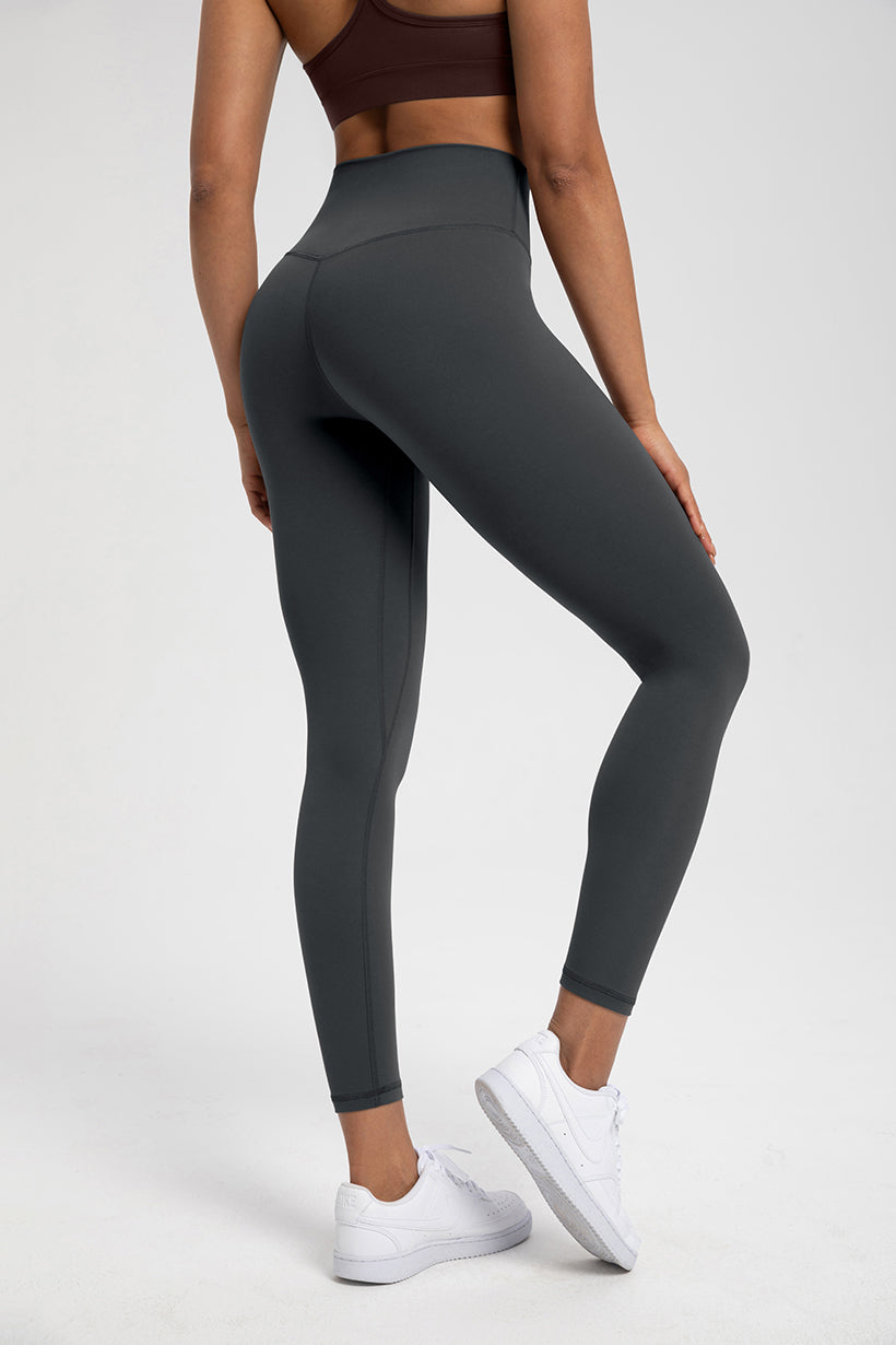 High-Waist Seamless Lycra Leggings for Yoga & Pilates