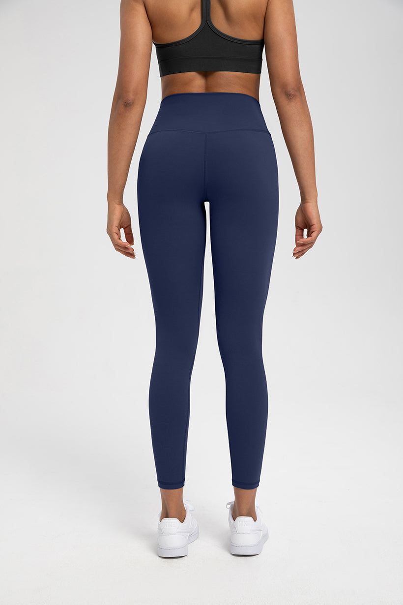 High-Waist Seamless Lycra Leggings for Yoga & Pilates