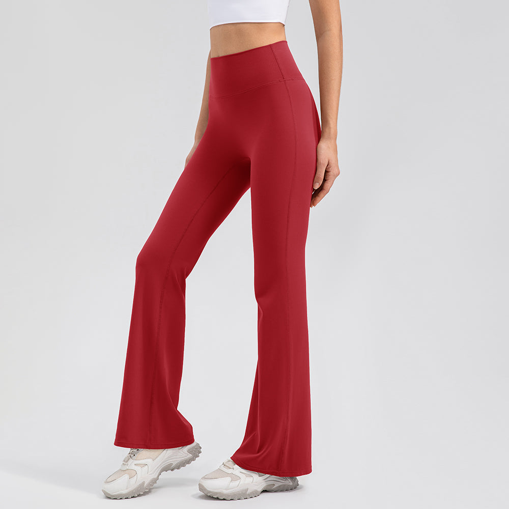 Seamless & Sculpted Comfort High-Waist Flared Leggings
