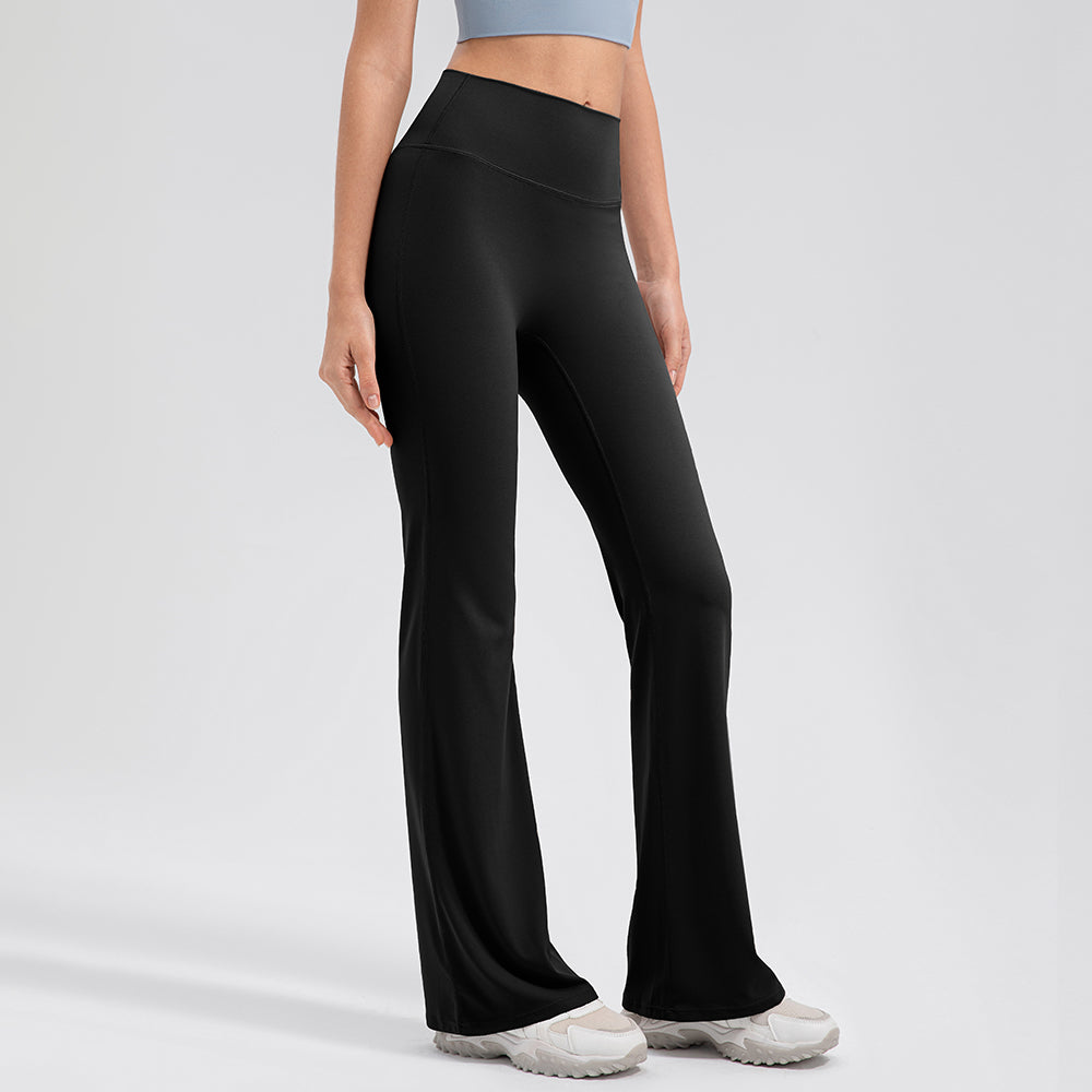Seamless & Sculpted Comfort High-Waist Flared Leggings