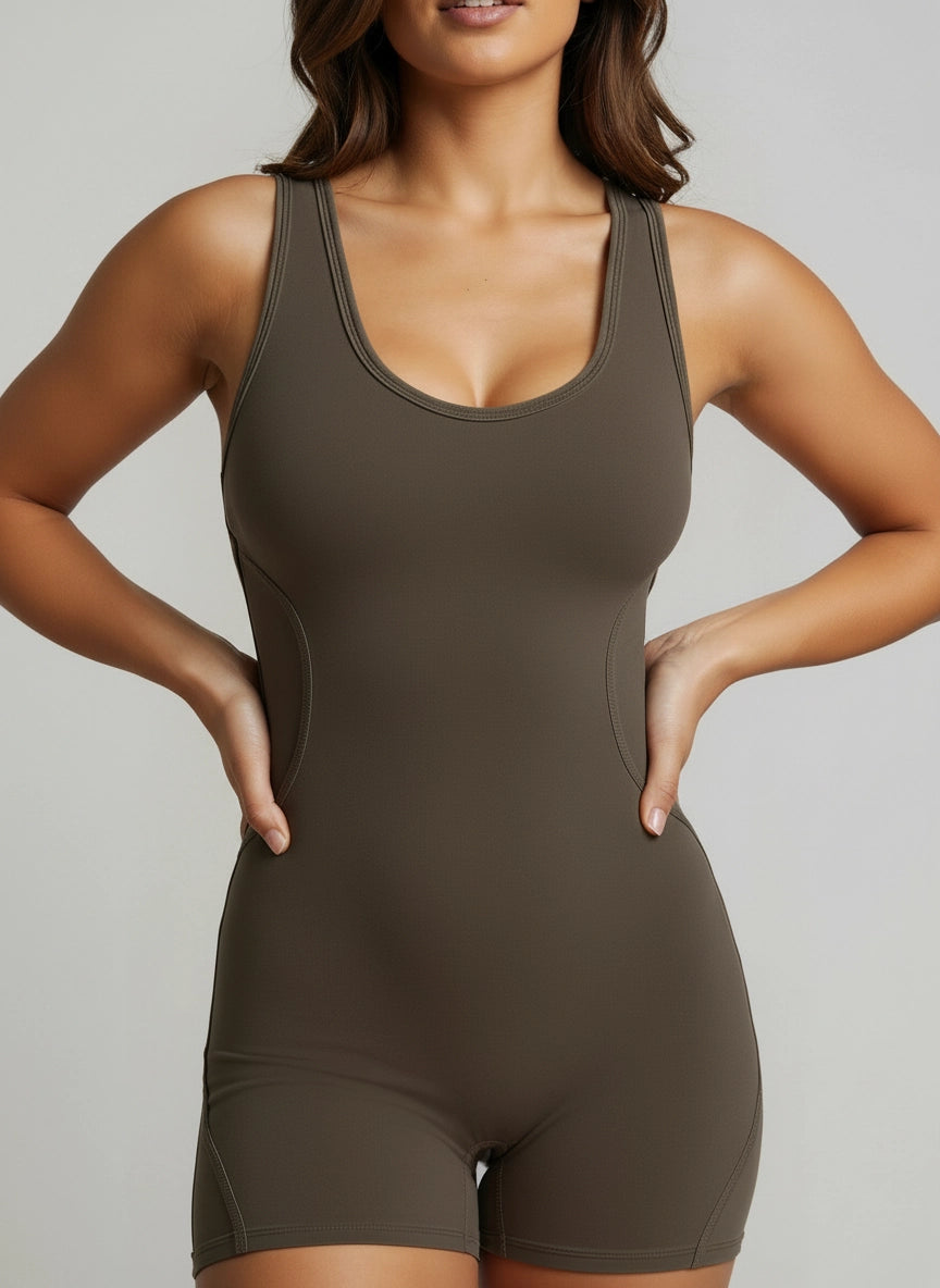 The Flux Racer Back Athletic Active  One-piece Onesie Jumpsuit