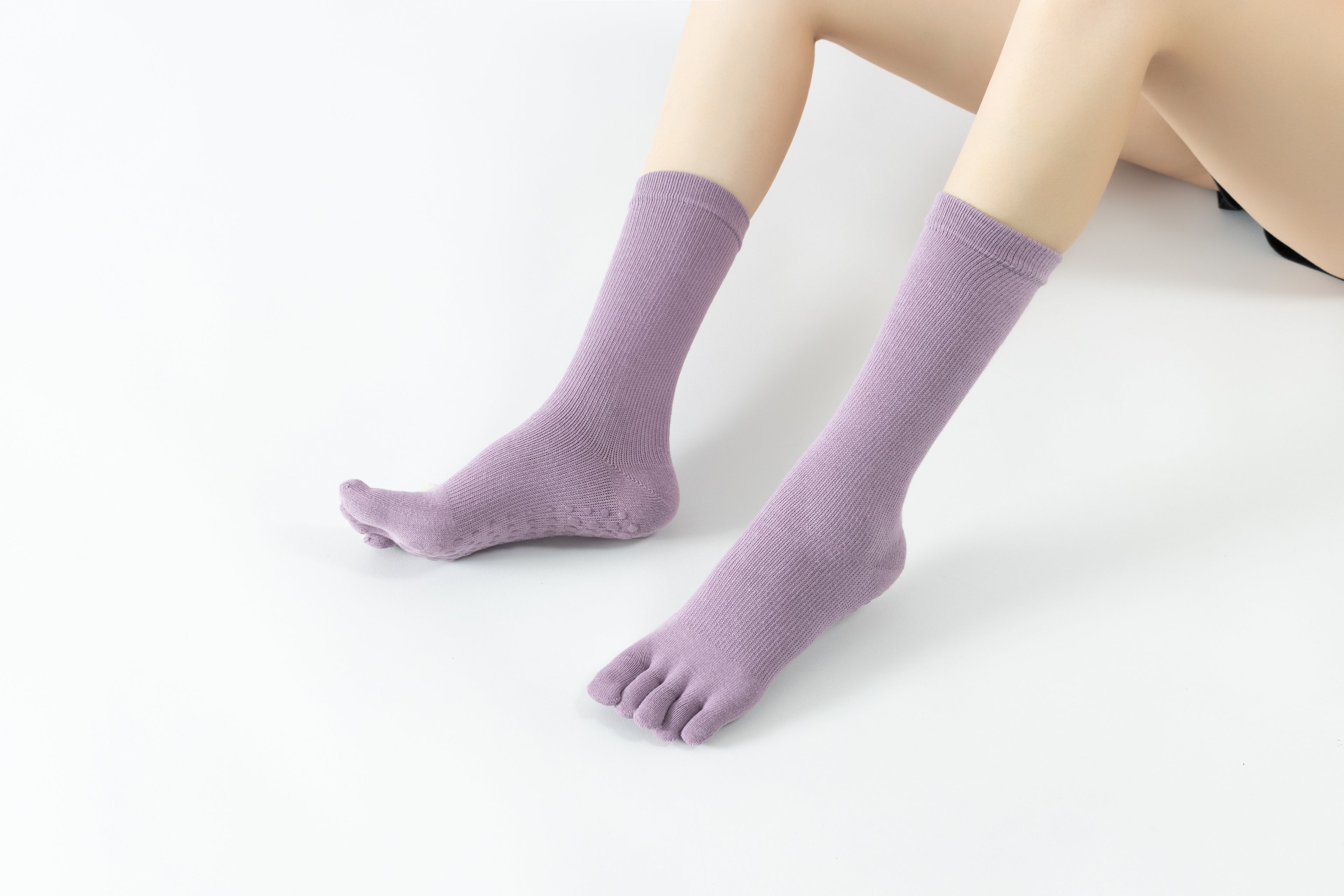 The Zenith Toe-separating Non-slip Yoga Socks