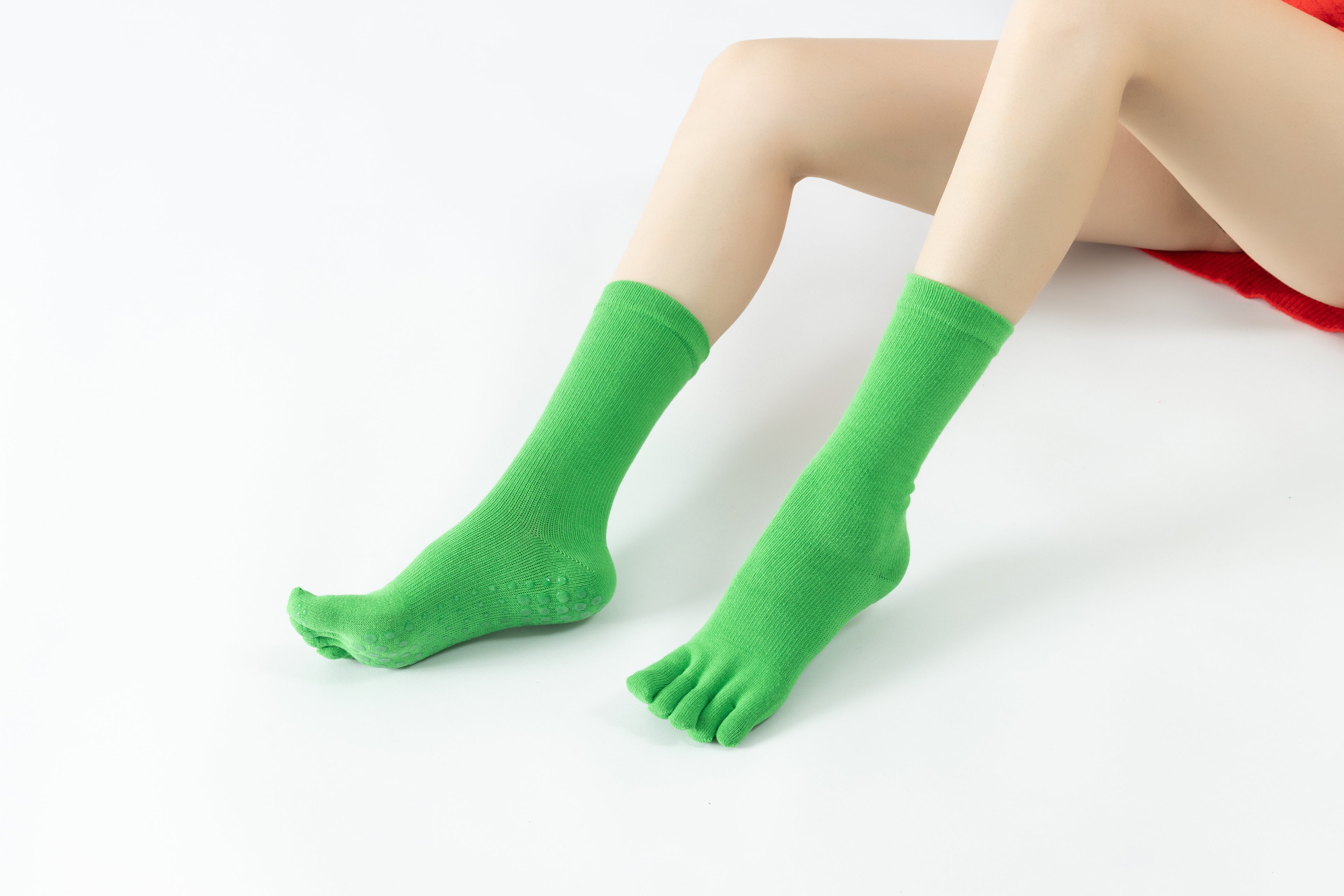 The Zenith Toe-separating Non-slip Yoga Socks