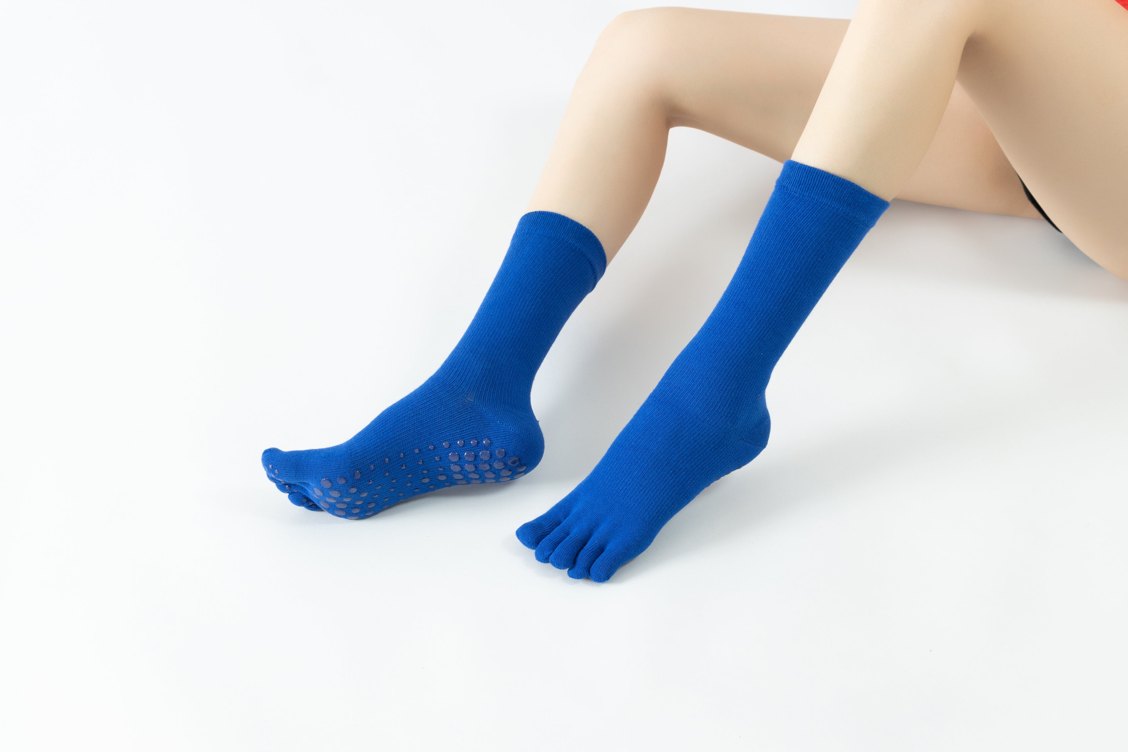 The Zenith Toe-separating Non-slip Yoga Socks
