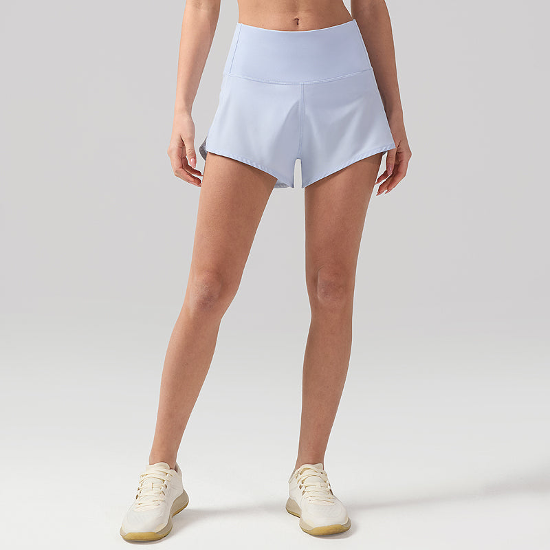 Effortless Lightweight Running Shorts with Zip Pocket