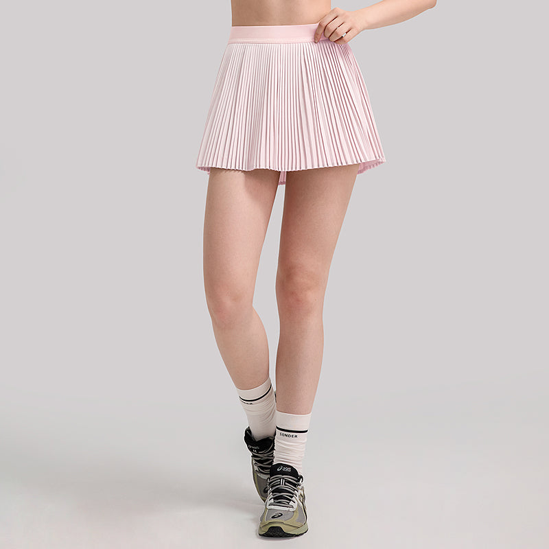 Lightweight Tennis Skirt with Built-In Shorts