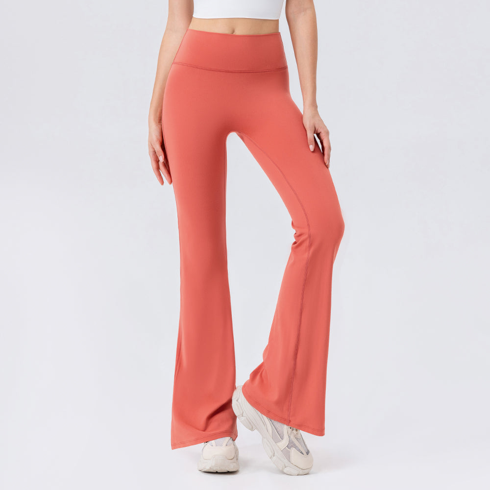 Seamless & Sculpted Comfort High-Waist Flared Leggings