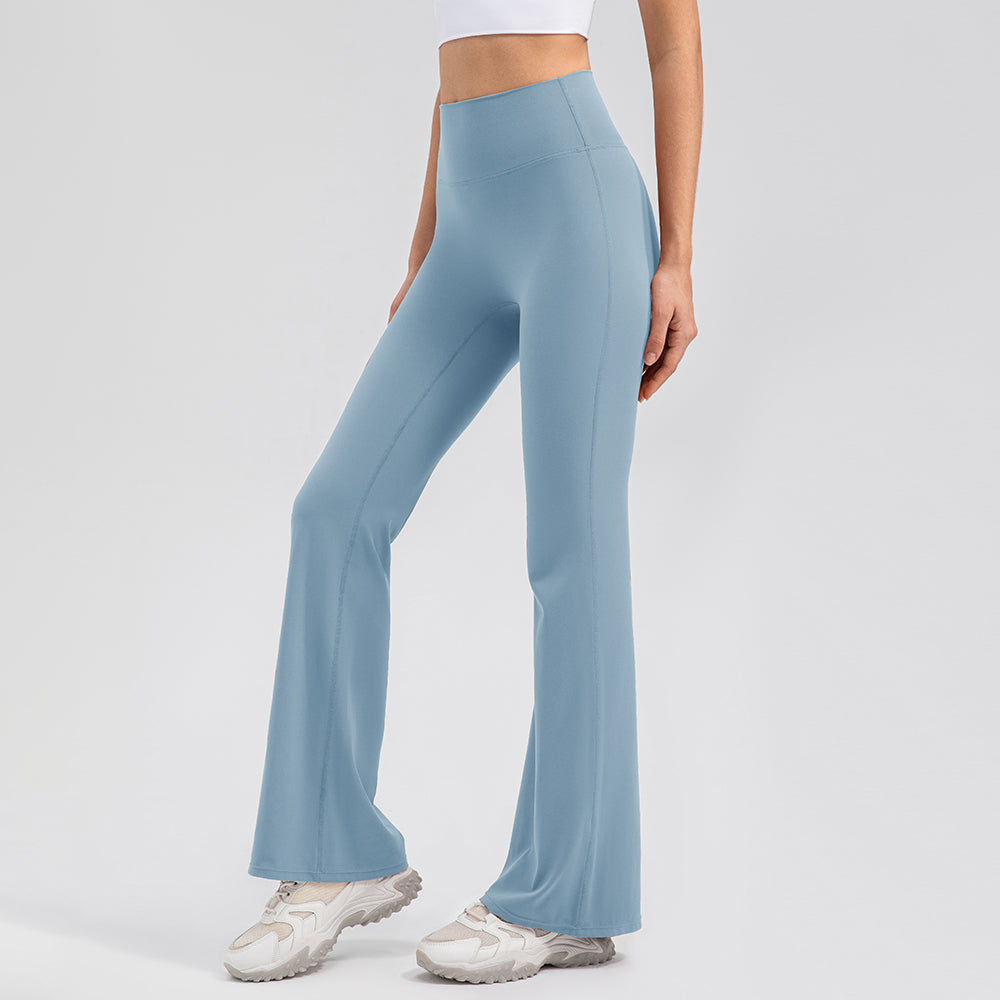 Seamless & Sculpted Comfort High-Waist Flared Leggings