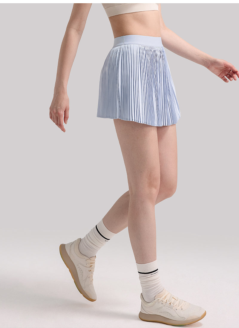 Lightweight Tennis Skirt with Built-In Shorts