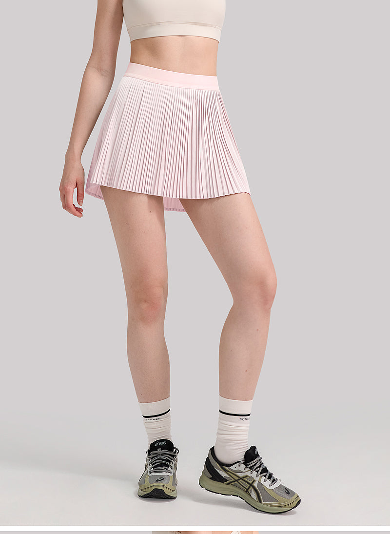 Lightweight Tennis Skirt with Built-In Shorts