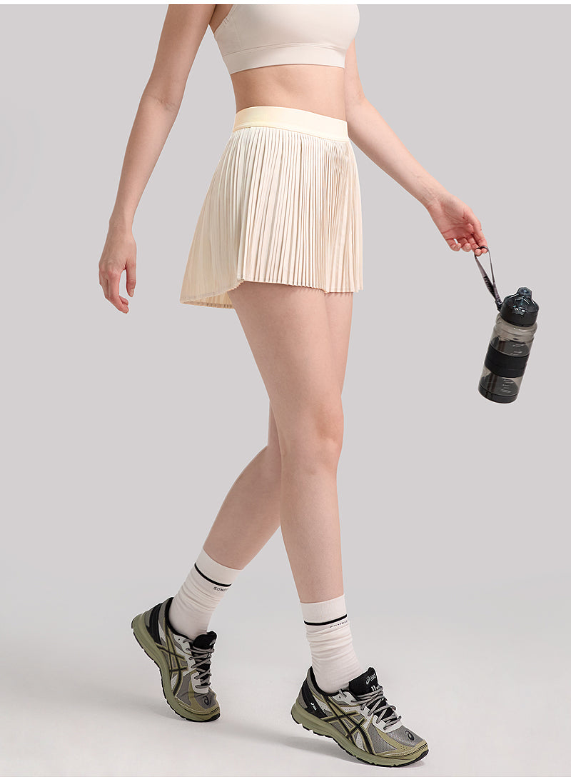 Lightweight Tennis Skirt with Built-In Shorts