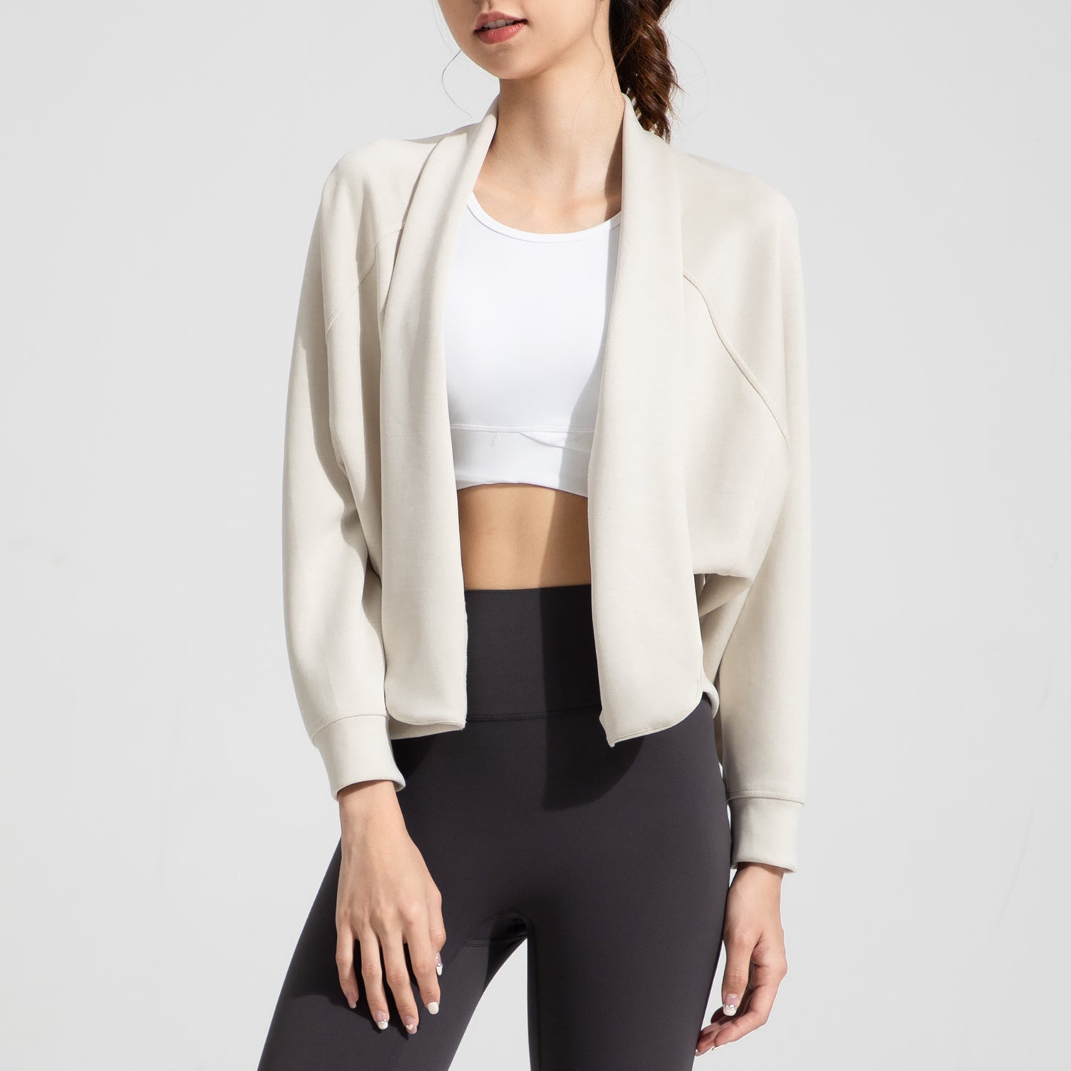 FLOW FLOW Cardigan The Cloud Breathable Comfort Modal Athleisure Cardigan
