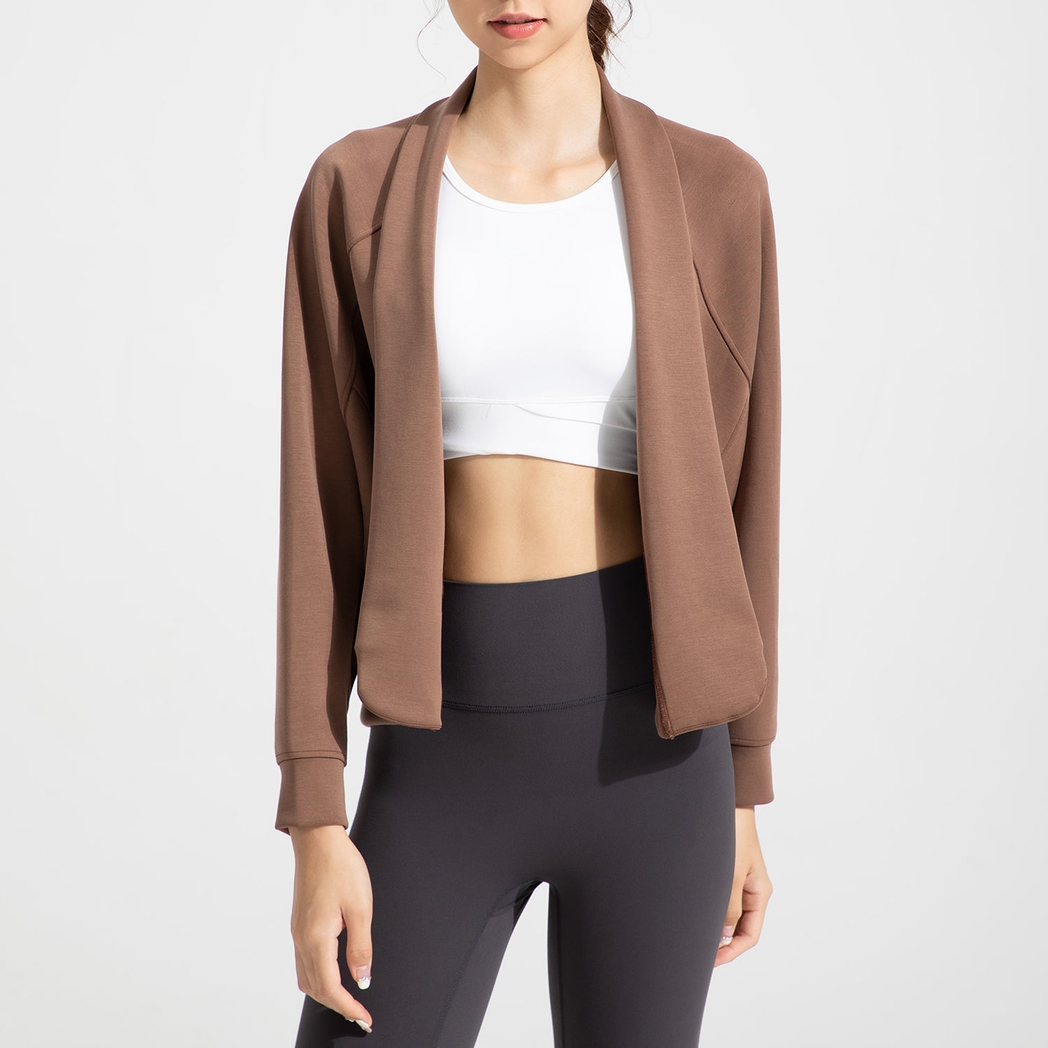 FLOW FLOW Cardigan The Cloud Breathable Comfort Modal Athleisure Cardigan