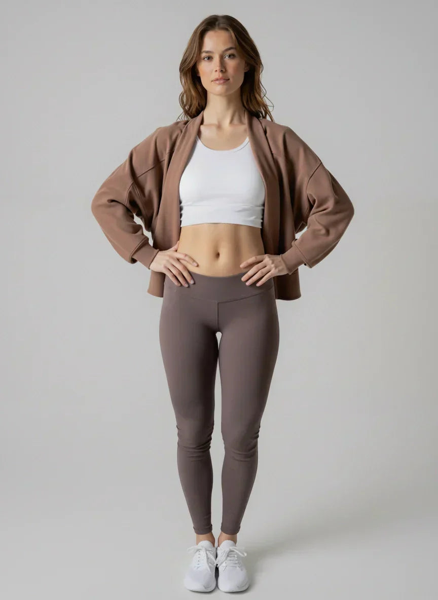 FLOW FLOW Cardigan The Cloud Breathable Comfort Modal Athleisure Cardigan