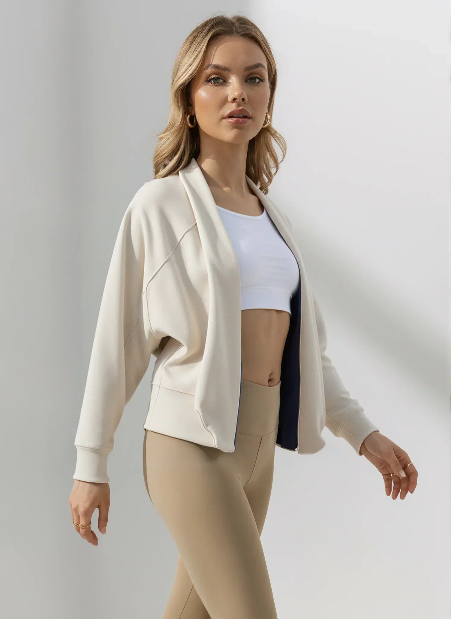 FLOW FLOW Cardigan The Cloud Breathable Comfort Modal Athleisure Cardigan