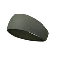 FLOW FLOW Headband Army Green The Focus Sweat-Absorbing Stretch Fitness Headband