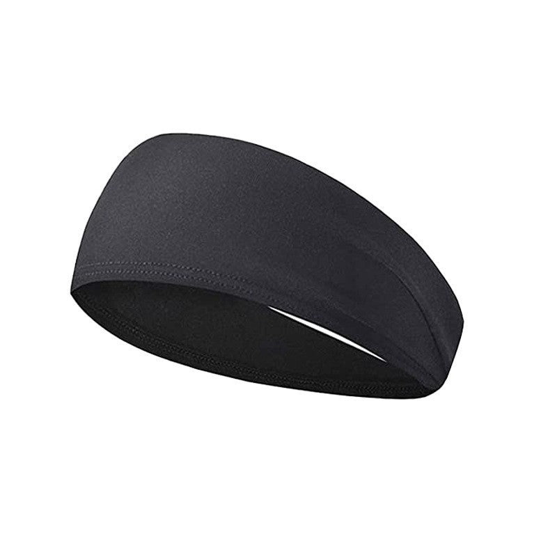 FLOW FLOW Headband Black The Focus Sweat-Absorbing Stretch Fitness Headband