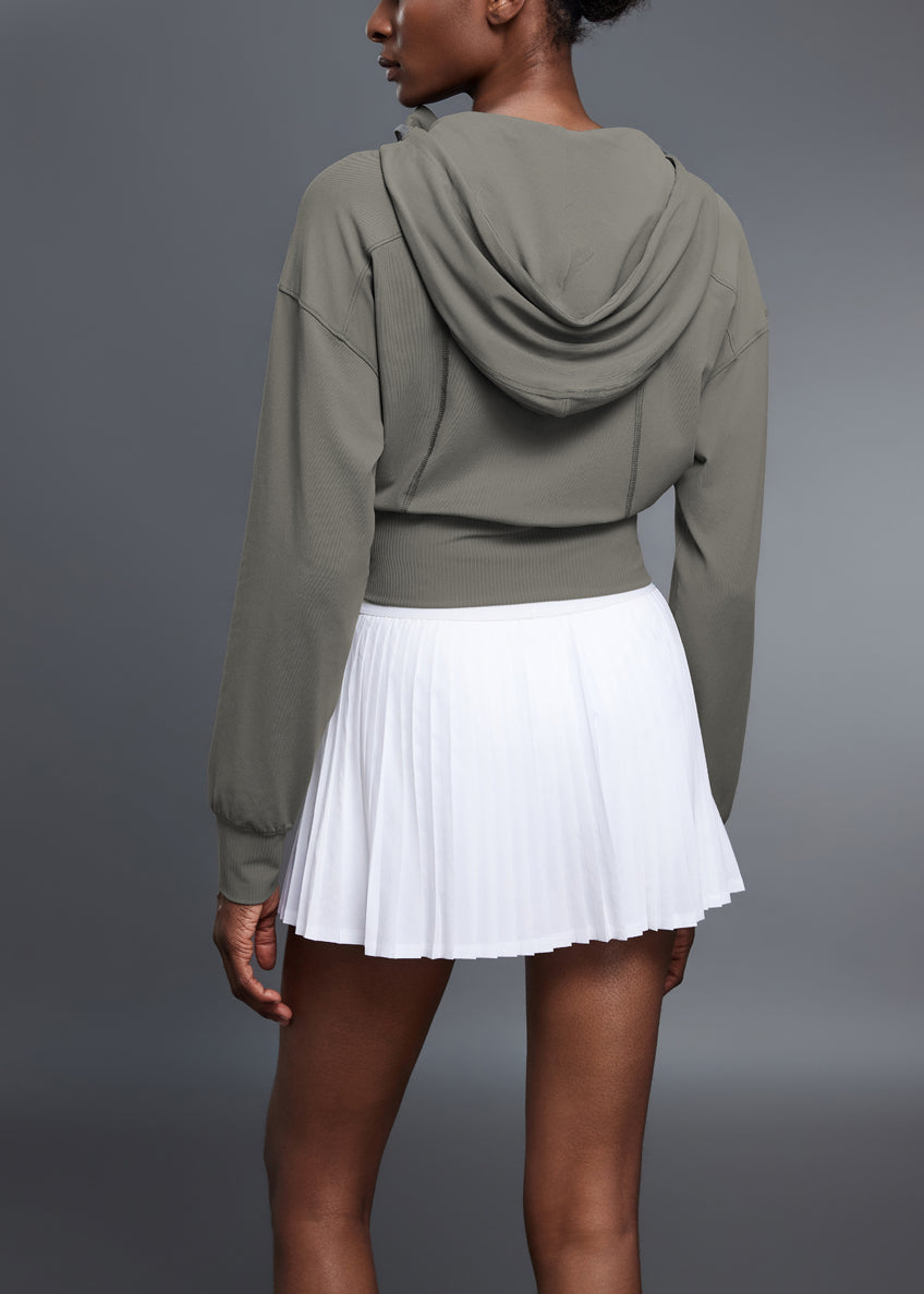 FLOW FLOW Jacket The Serene Cropped Hooded Jacket