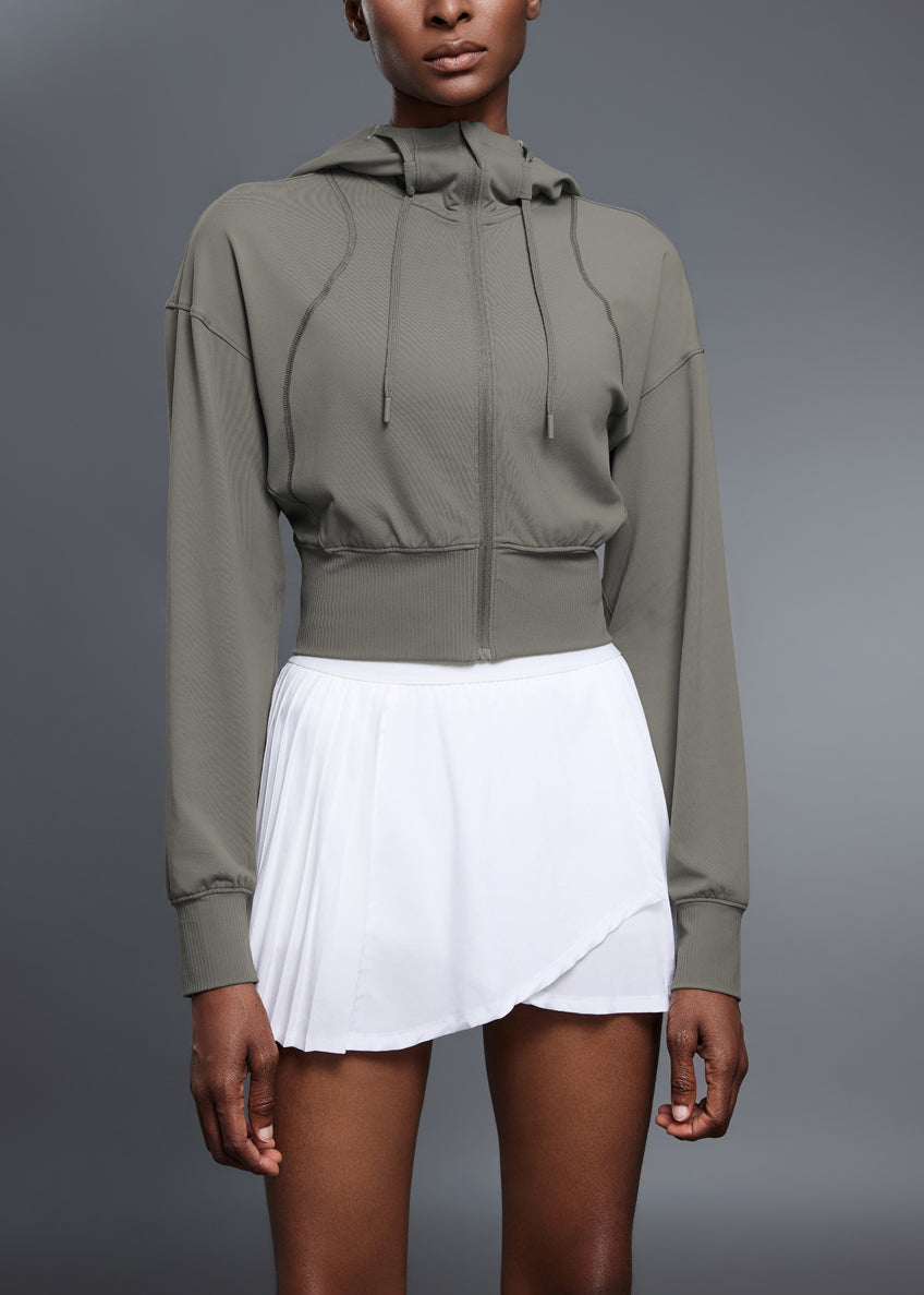 FLOW FLOW Jacket The Serene Cropped Hooded Jacket