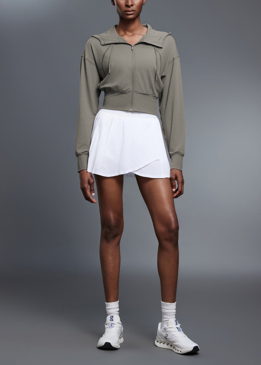 FLOW FLOW Jacket The Serene Cropped Hooded Jacket