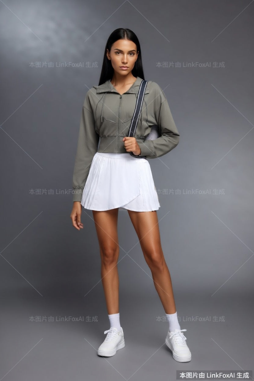 FLOW FLOW Jacket The Serene Cropped Hooded Jacket