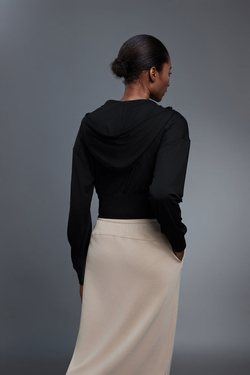 FLOW FLOW Jacket The Serene Cropped Hooded Jacket