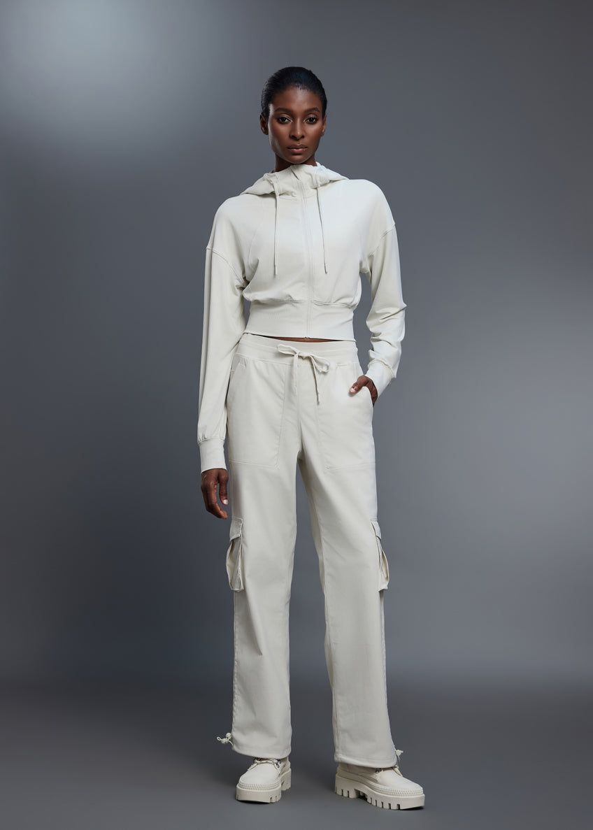 FLOW FLOW Jacket The Serene Cropped Hooded Jacket