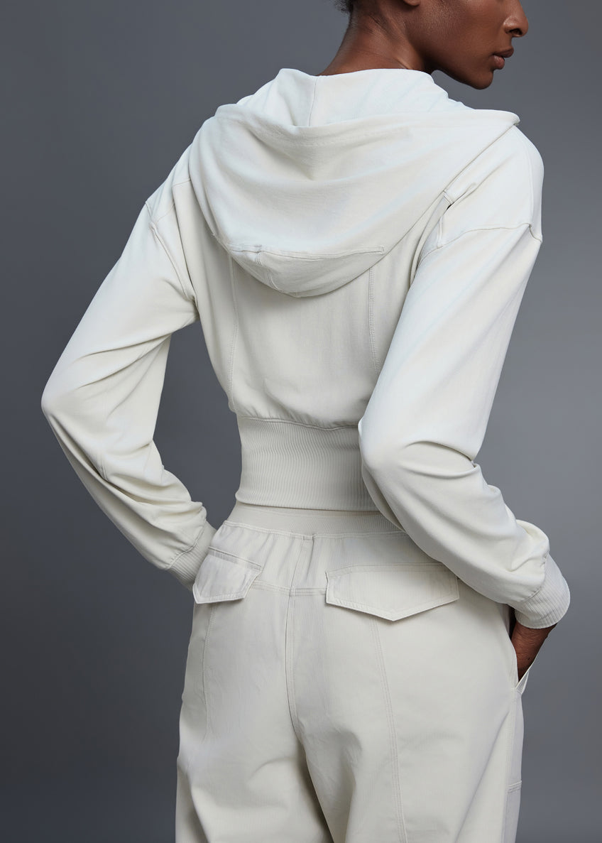 FLOW FLOW Jacket The Serene Cropped Hooded Jacket