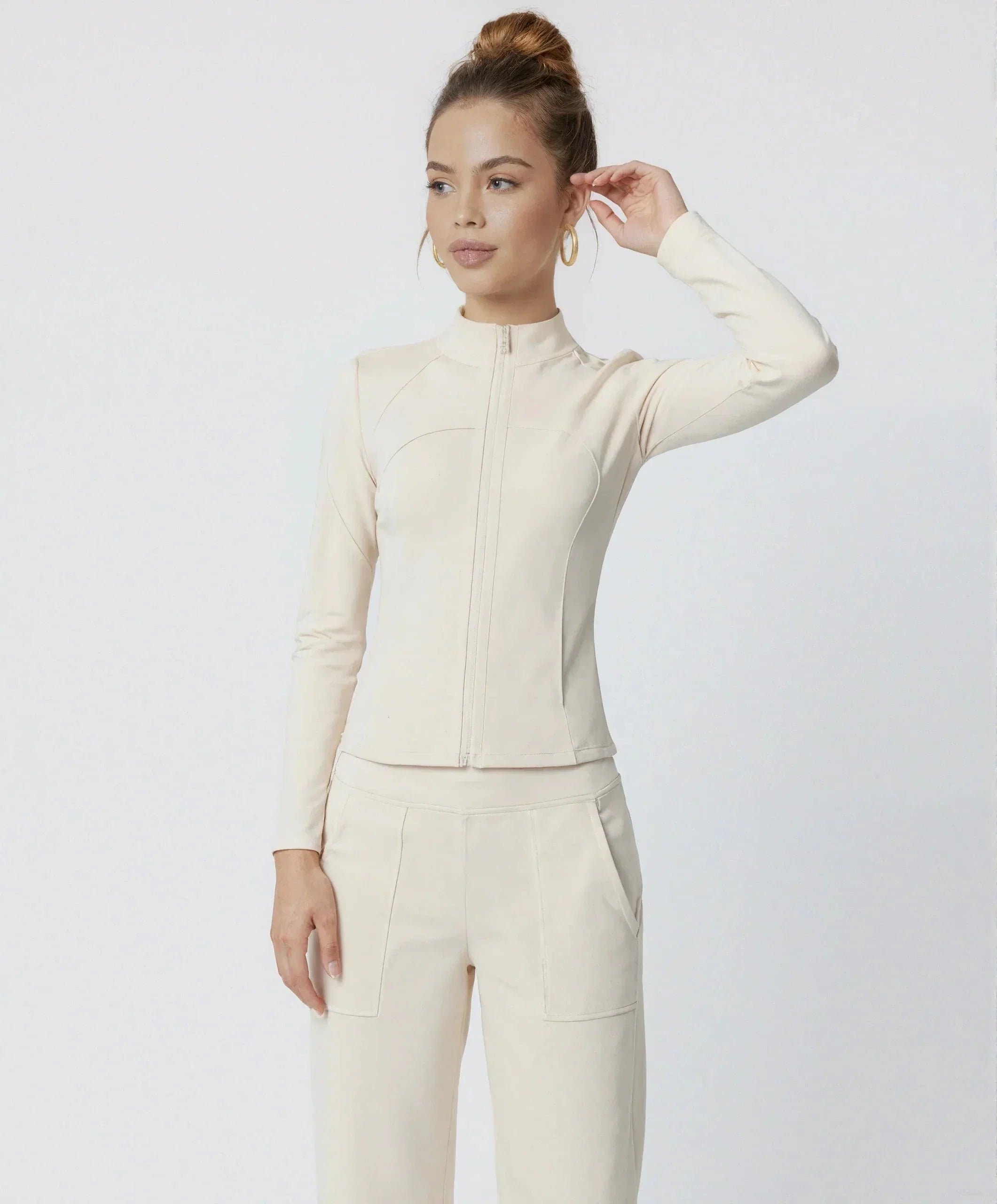 FLOW FLOW Jacket The Summit Lightweight Warmth Sculpting Sports Jacket