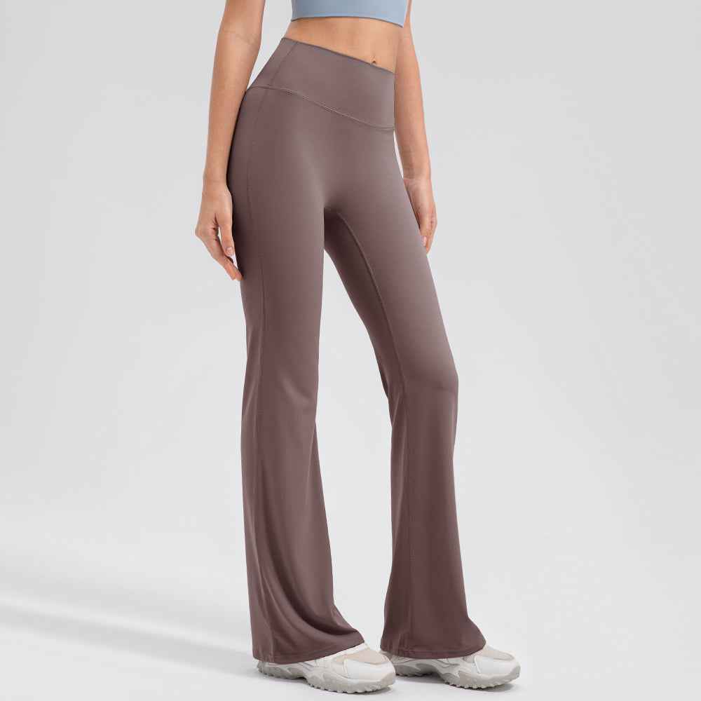 FLOW FLOW Leggings Smoky Quartz / S (US 2-4) / Ankle length Power Up Seamless High-Waist Flared Leggings