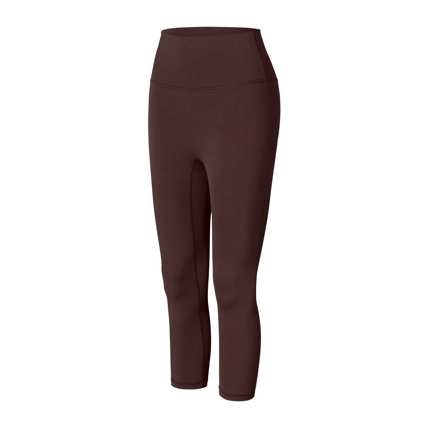 FLOW FLOW Leggings Espresso / S (US 2-4) Sleek Seamless High-Waist 7/8 Cropped Leggings