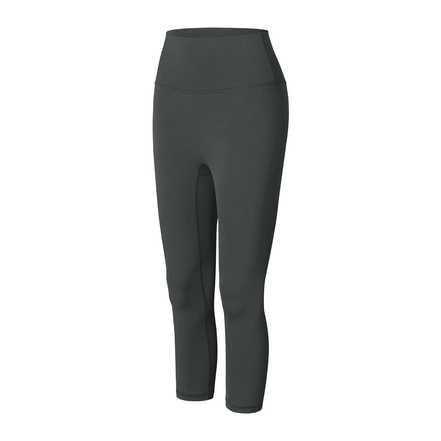 FLOW FLOW Leggings Dark Gray / S (US 2-4) Sleek Seamless High-Waist 7/8 Cropped Leggings