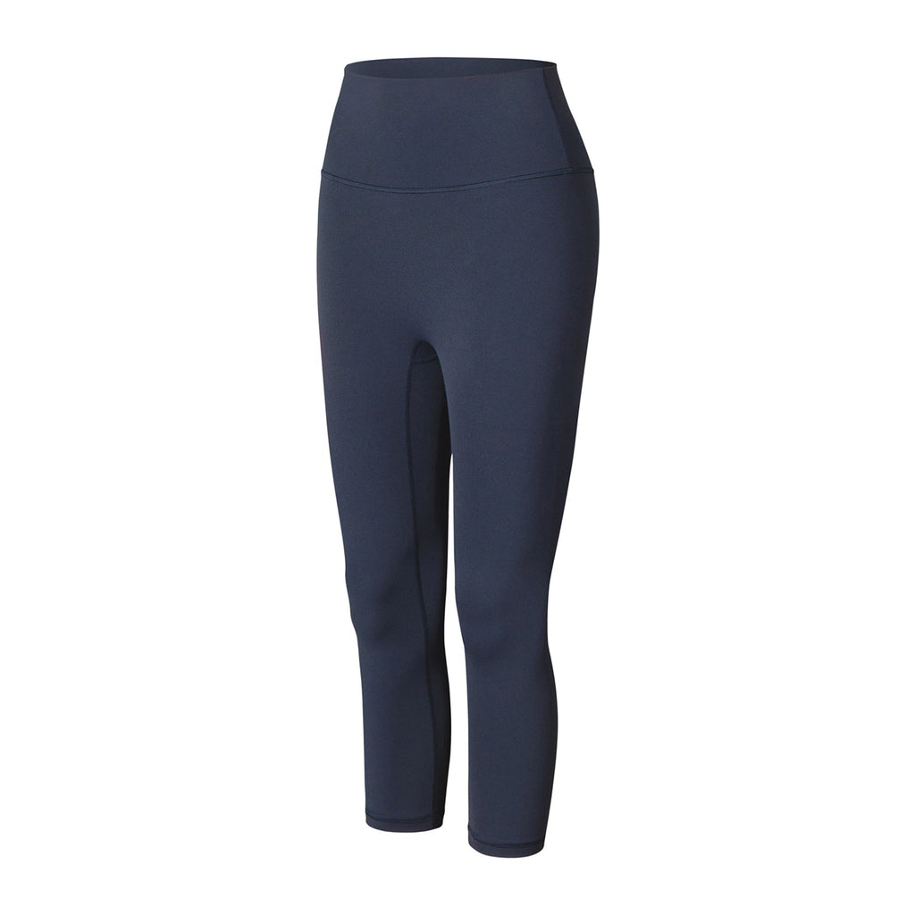 FLOW FLOW Leggings Navy / S (US 2-4) Sleek Seamless High-Waist 7/8 Cropped Leggings