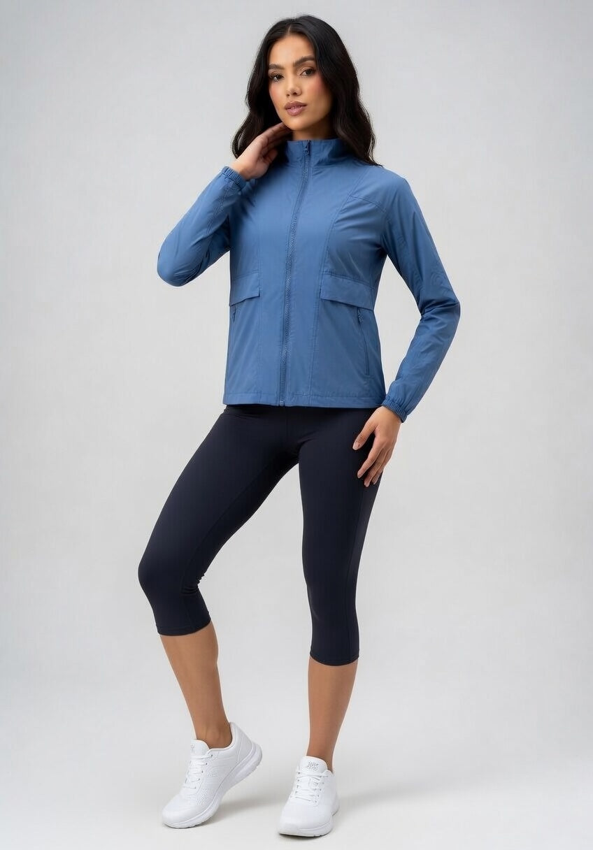 FLOW FLOW Leggings Sleek Seamless High-Waist 7/8 Cropped Leggings