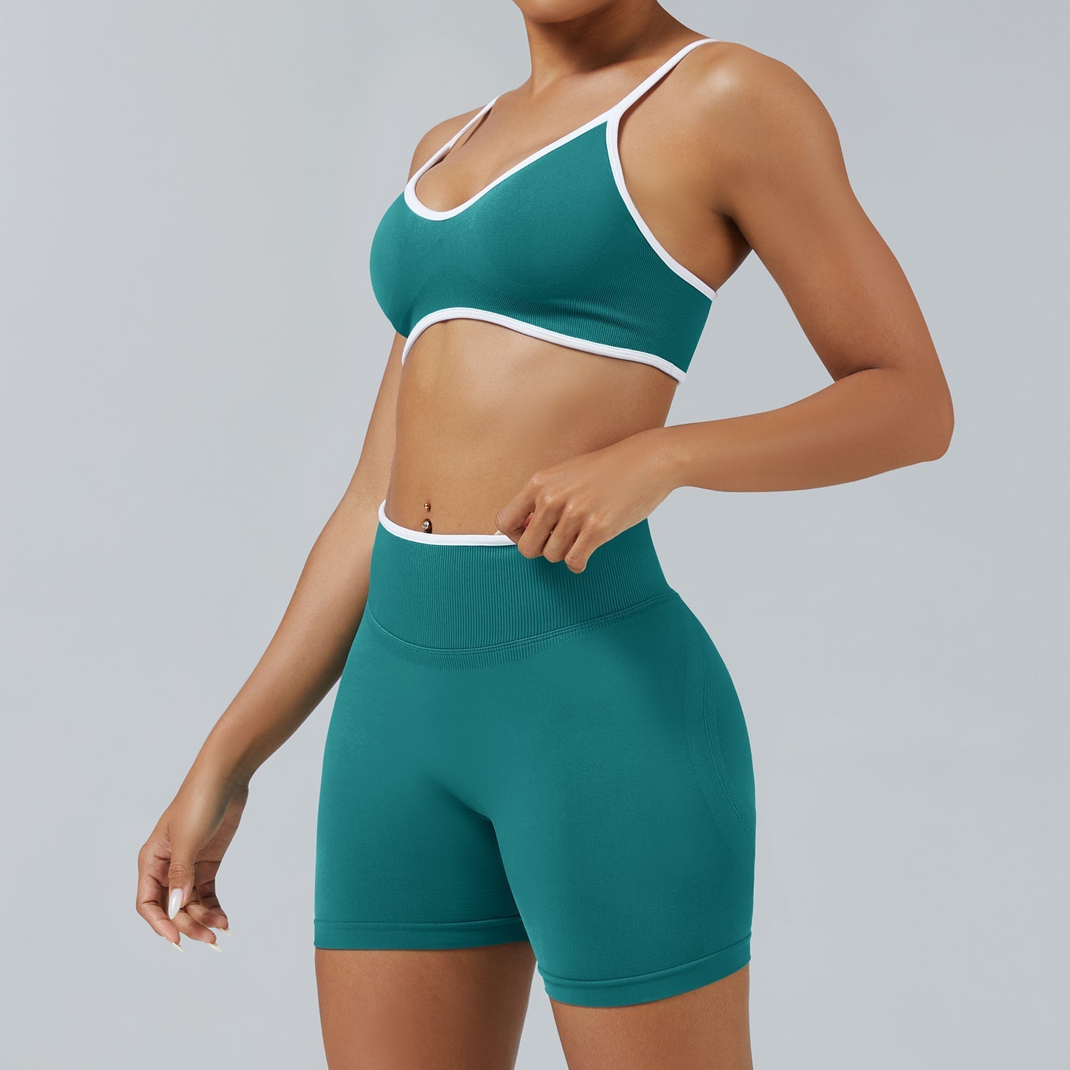 FLOW FLOW Leggings The Elevate Scrunch Booty-Lifting Biker Shorts & Leggings
