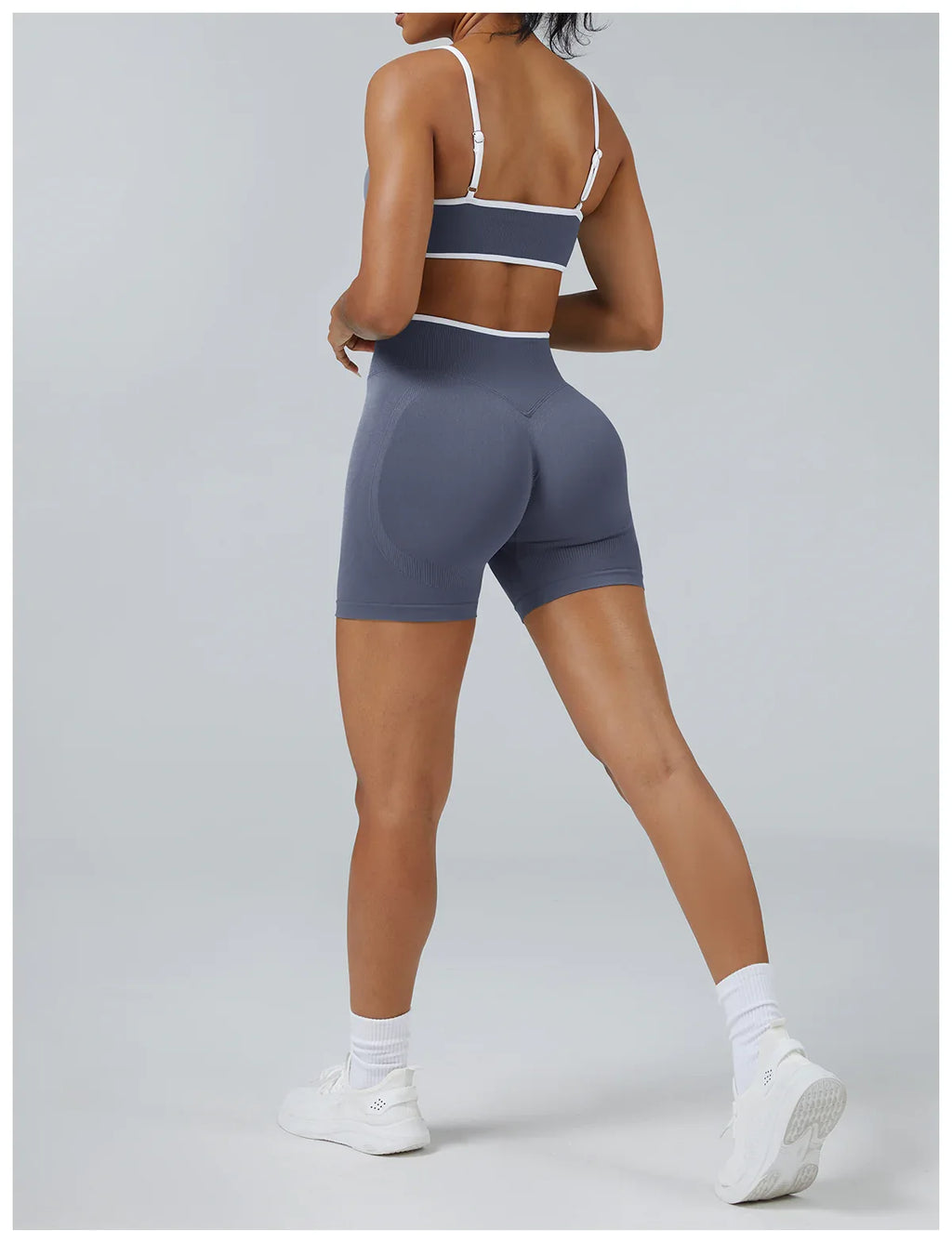 FLOW FLOW Leggings XS (US 0-2) / Gray / Short The Elevate Scrunch Booty-Lifting Biker Shorts & Leggings