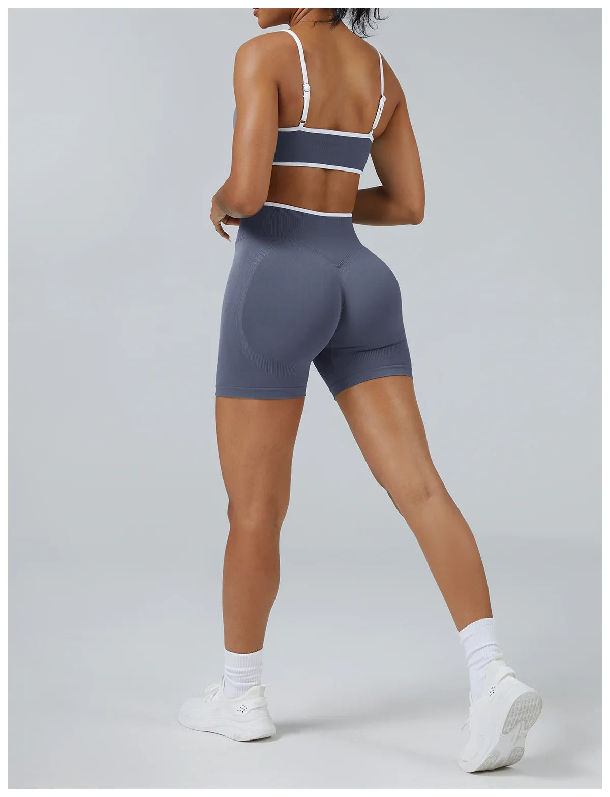 FLOW FLOW Leggings XS (US 0-2) / Gray / Short The Elevate Scrunch Booty-Lifting Biker Shorts & Leggings