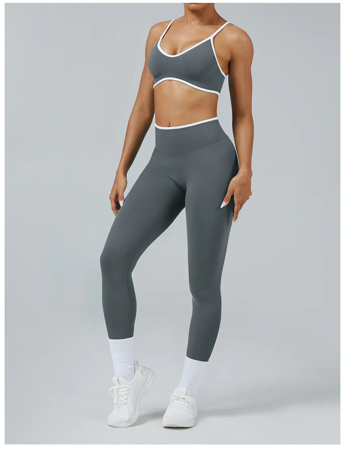 FLOW FLOW Leggings XS (US 0-2) / Dark Gray / Long The Elevate Scrunch Booty-Lifting Biker Shorts & Leggings