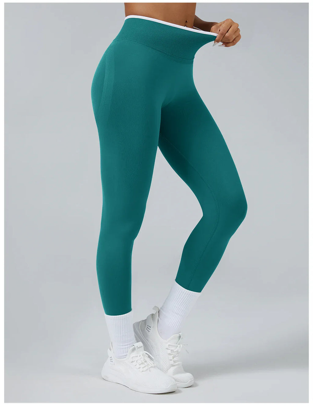 FLOW FLOW Leggings XS (US 0-2) / Turquoise / Long The Elevate Scrunch Booty-Lifting Biker Shorts & Leggings