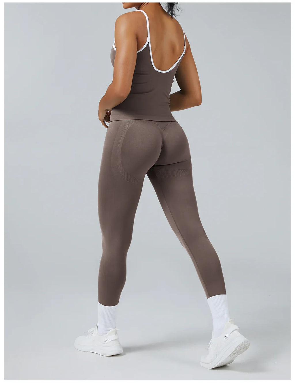 FLOW FLOW Leggings XS (US 0-2) / Mocha / Long The Elevate Scrunch Booty-Lifting Biker Shorts & Leggings